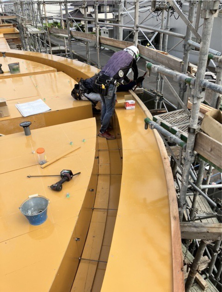 白石工務店｜施工事例｜建築型枠  新築事務所型枠工事｜No.5
