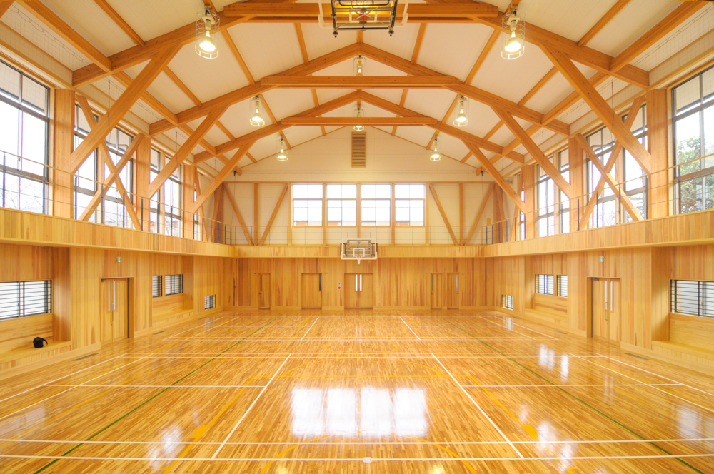 白石工務店｜施工事例｜えひめ学園　体育館新築工事｜No.5