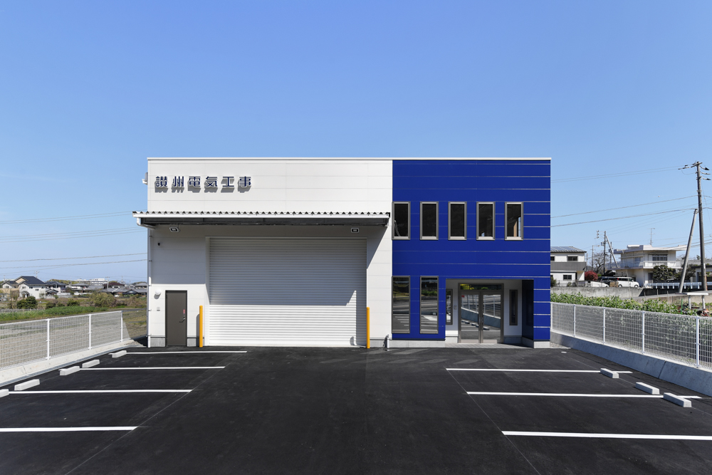 画像：Ｓ社　新居浜営業所新築工事