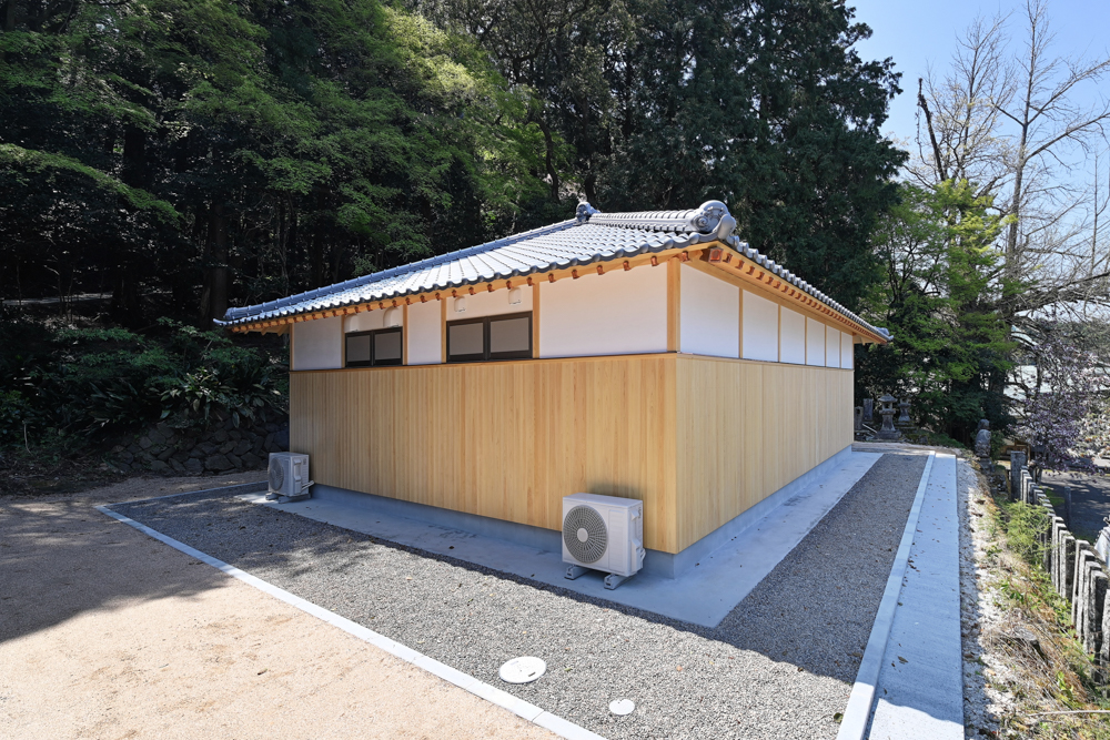 白石工務店｜施工事例｜瑞応寺　宝物殿　新築工事｜No.2