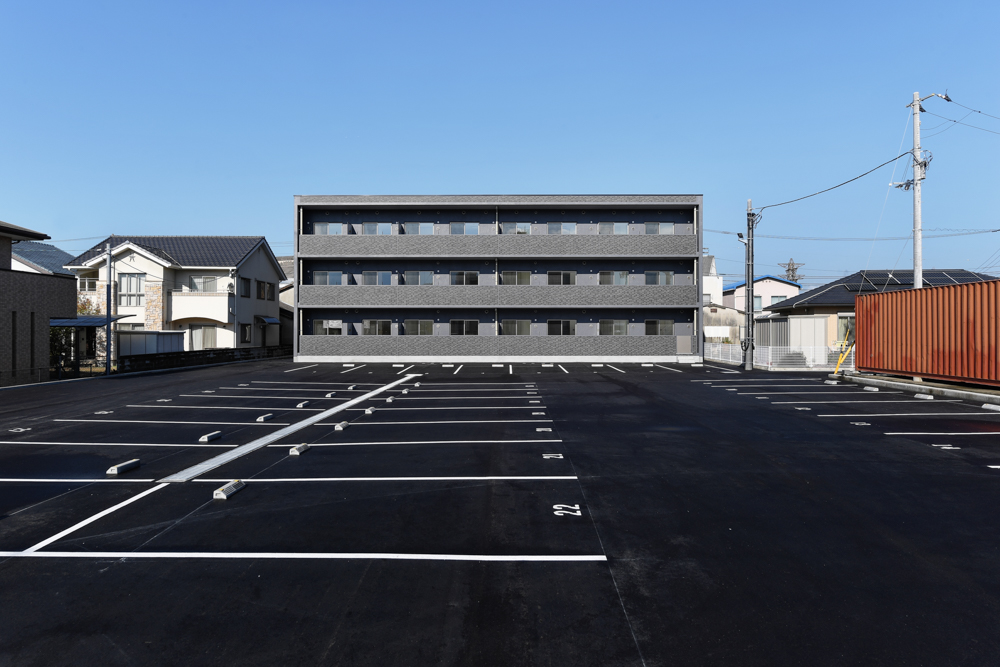 画像：尾崎マンション　新築工事