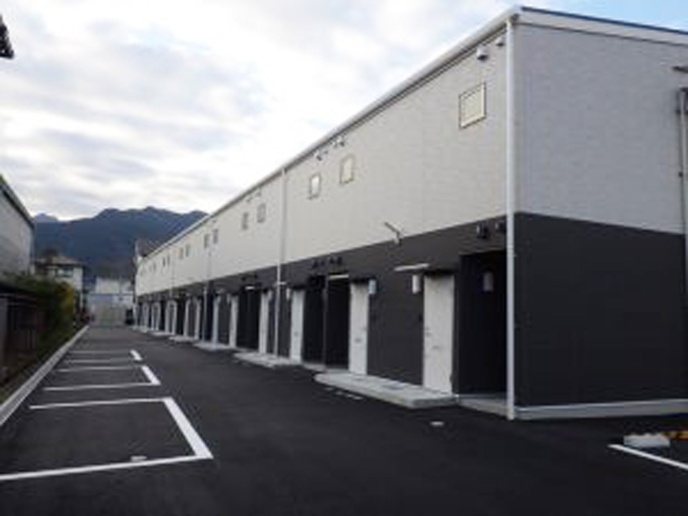 画像：N社共同住宅　新築工事