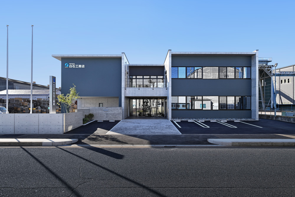 画像：自社新社屋新築工事