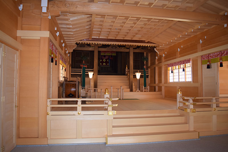白石工務店｜施工事例｜一宮神社　社殿　新築工事｜No.3