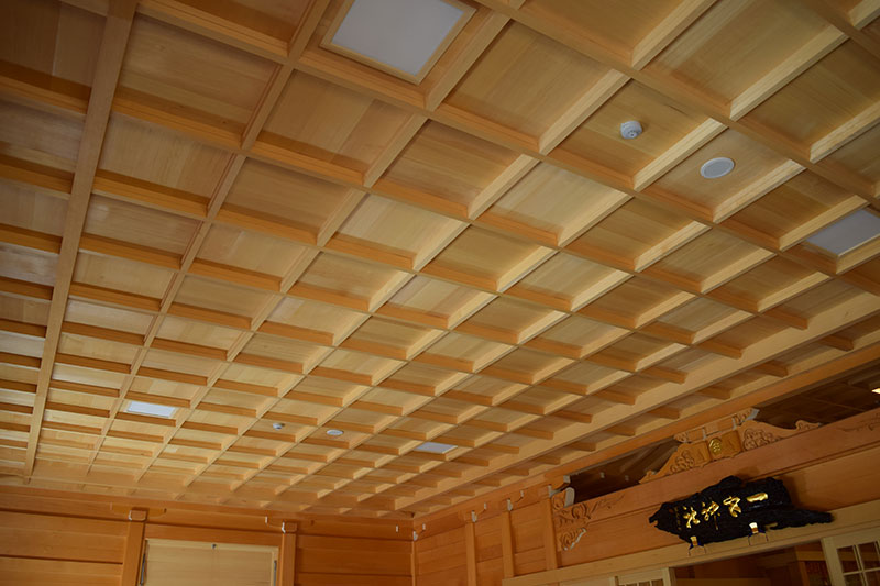 白石工務店｜施工事例｜一宮神社　社殿　新築工事｜No.9