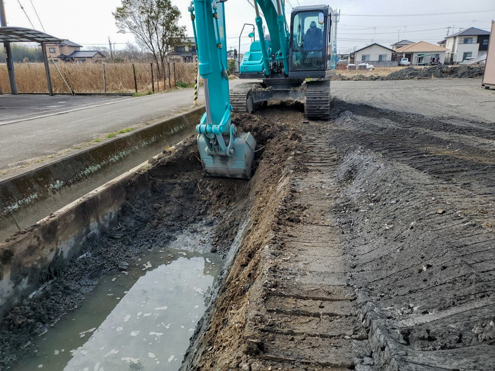 白石工務店｜施工事例｜造成工事①｜No.2