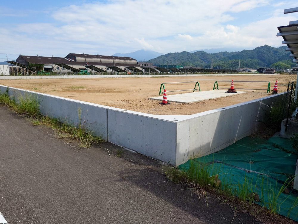 白石工務店｜施工事例｜造成工事②｜No.9