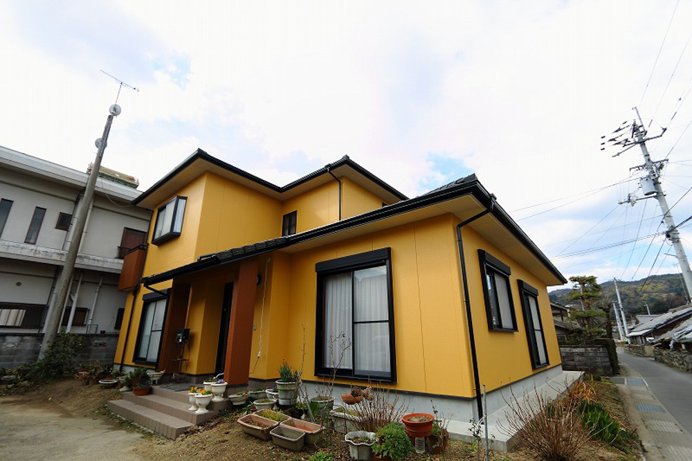 白石工務店｜施工事例｜T様邸　外壁塗装工事｜No.2