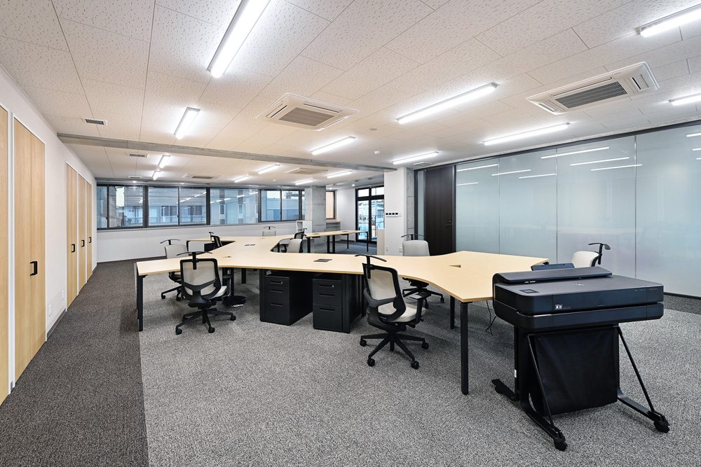 白石工務店｜施工事例｜自社新社屋新築工事｜No.9