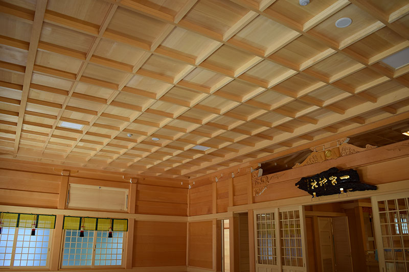 白石工務店｜施工事例｜一宮神社　社殿　新築工事｜No.6