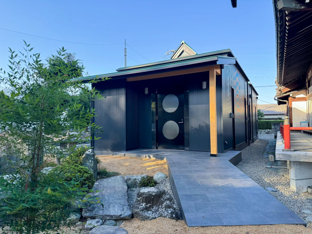 画像：隆徳寺位牌堂　新築工事