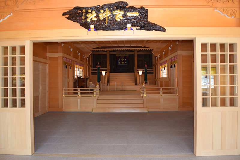 白石工務店｜施工事例｜一宮神社　社殿　新築工事｜No.2